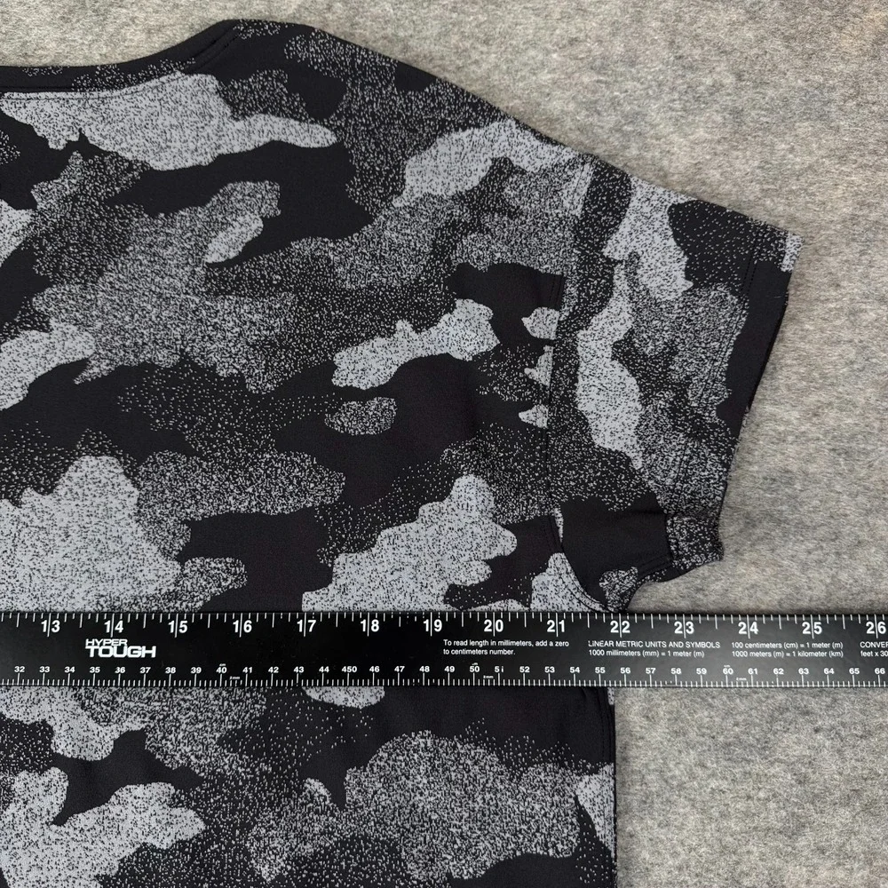Lululemon‎ Cates Crop Tee Heritage Speckle Camo Womens 10